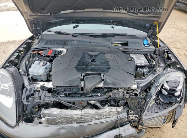 WP1BA2AY2PDA25179 2023 PORSCHE CAYENNE Gray Widok komory silnika