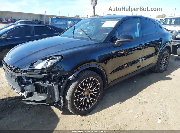 WP1BA2AY4MDA40469 2021 PORSCHE CAYENNE Black წინა მარცხენა ხედი სამი მეოთხედიდან