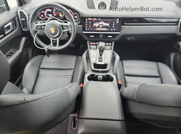WP1BA2AY6PDA24536 2023 PORSCHE CAYENNE Gray Widok deski rozdzielczej