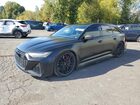 2021 Audi Rs6 Black vin: WUA1CBF20MN906189