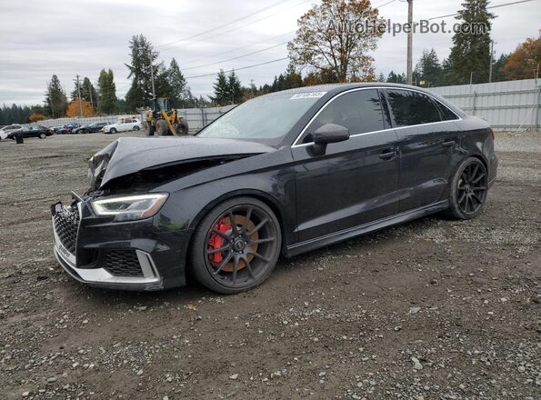 WUABWGFF0J1905767 2018 AUDI RS3 Black Przód lewy