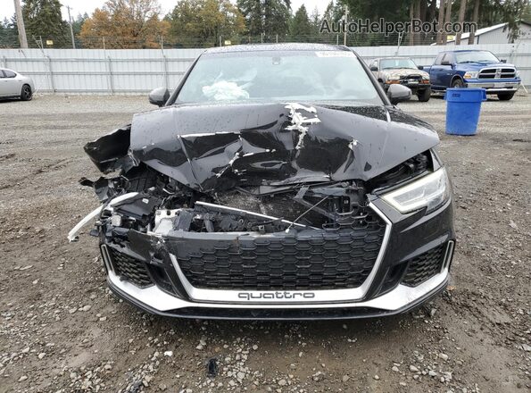 WUABWGFF0J1905767 2018 AUDI RS3 Black Widok z przodu