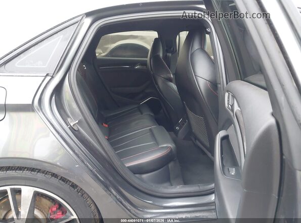 WUABWGFF1J1902828 2018 AUDI RS3 Gray Вид наклейки з VIN-кодом