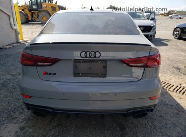 WUABWGFF1KA903589 2019 AUDI RS3 Gray Rear view