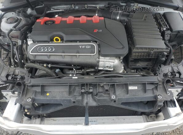 WUABWGFF1KA903589 2019 AUDI RS3 Gray Rear interior view