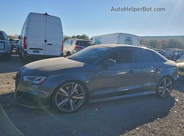 WUABWGFF2J1902983 2018 AUDI RS3 Gray Vista tres cuartos delantera izquierda