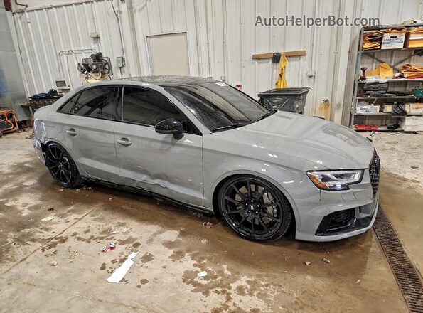 WUABWGFF4J1905321 2018 AUDI RS3 Gray Առջևի աջ