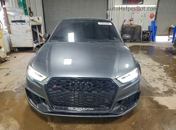 WUABWGFF4KA905272 2019 AUDI RS3 Gray Դիմացի տեսք