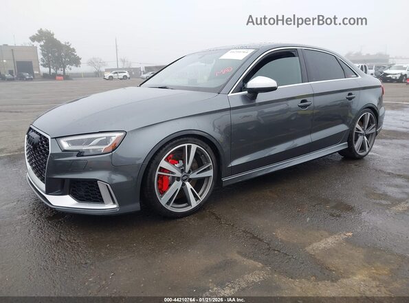 WUABWGFF7J1902963 2018 AUDI RS3 Серый Передняя левая четверть