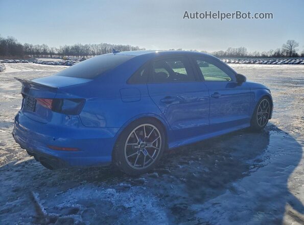 WUABWGFF8J1900316 2018 AUDI RS3 Blue Задня права чверть