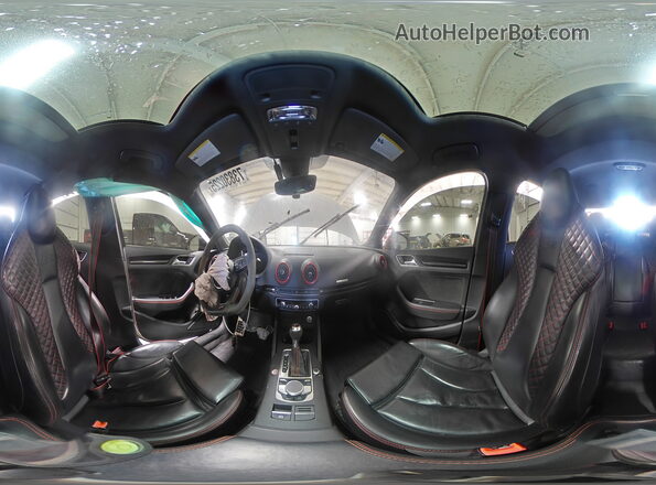 WUABWGFF8J1906312 2018 AUDI RS3 Серый Панорамный вид салона 360°