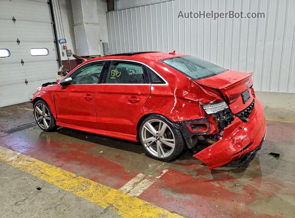 WUABWGFF8J1906729 2018 AUDI RS3 Orange Задня ліва чверть