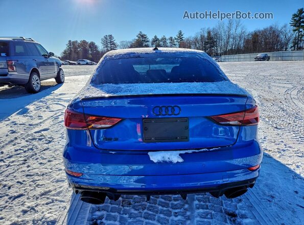 WUABWGFF9KA902349 2019 AUDI RS3 Blue Rear view