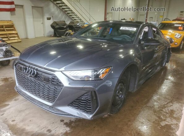 WUAPCBF2XMN906114 2021 AUDI RS7 Charcoal Передня ліва чверть