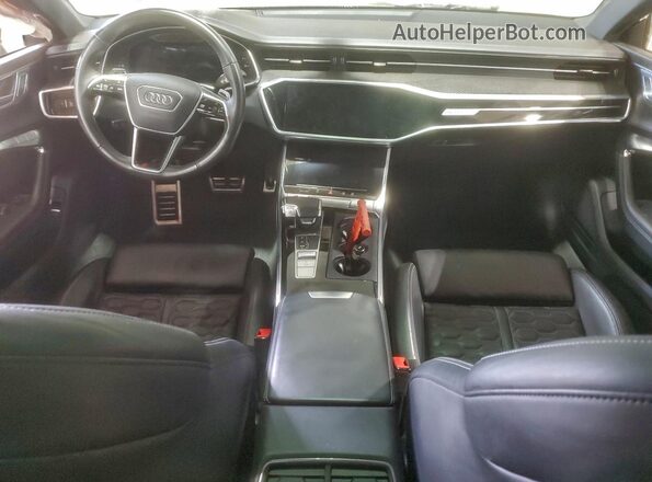 WUAPCBF2XMN906114 2021 AUDI RS7 Charcoal Вид панелі приладів
