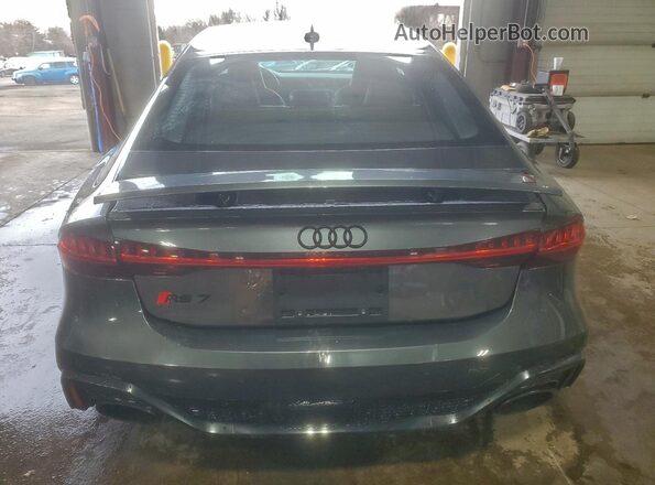 WUAPCBF2XMN906114 2021 AUDI RS7 Charcoal Вид ззаду