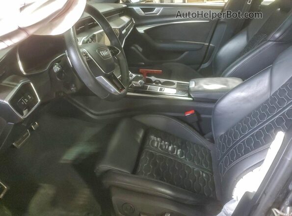 WUAPCBF2XMN906114 2021 AUDI RS7 Charcoal Вид салону спереду