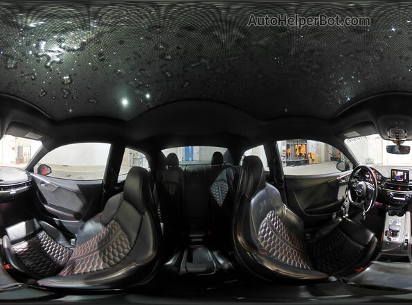 WUAPWAF56JA904777 2018 AUDI RS5 Красный Панорамный вид салона 360°