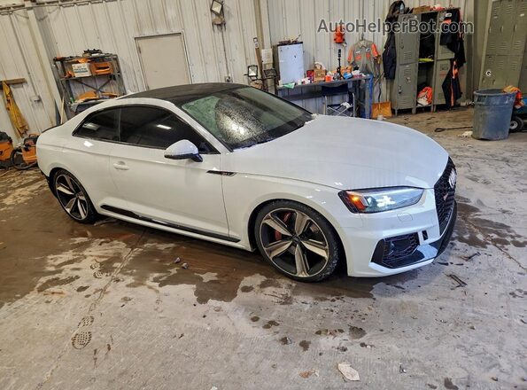 WUAPWAF56JA904889 2018 AUDI RS5 Белый Передняя правая четверть