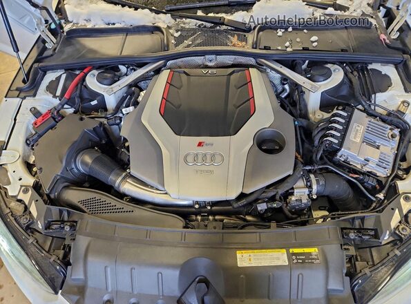 WUAPWAF56JA904889 2018 AUDI RS5 Белый Вид задней части салона