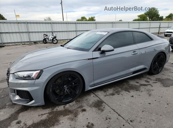 WUAPWAF57JA904545 2018 AUDI RS5 Серый Передняя левая четверть