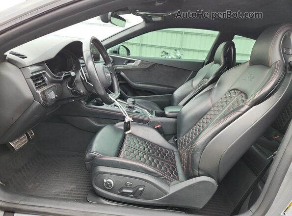 WUAPWAF57JA904545 2018 AUDI RS5 Серый Вид салона спереди