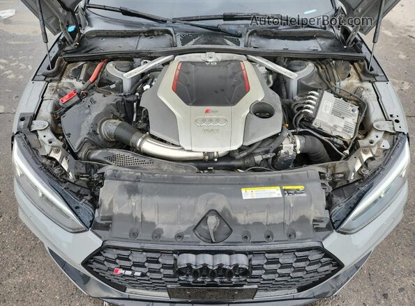 WUAPWAF57JA904545 2018 AUDI RS5 Серый Вид задней части салона