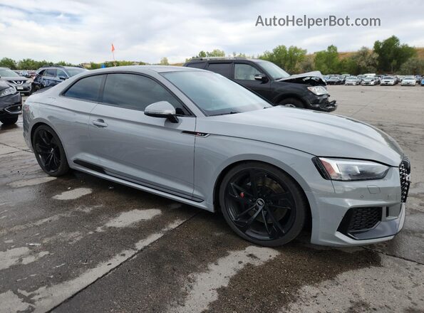 WUAPWAF57JA904545 2018 AUDI RS5 Серый Передняя правая четверть