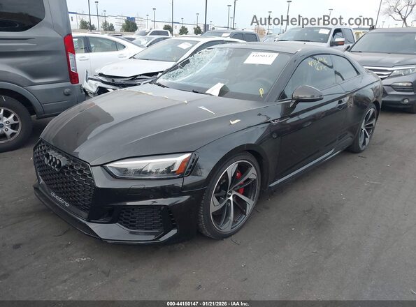 WUARWAF58JA904045 2018 AUDI RS5 Черный Передняя левая четверть