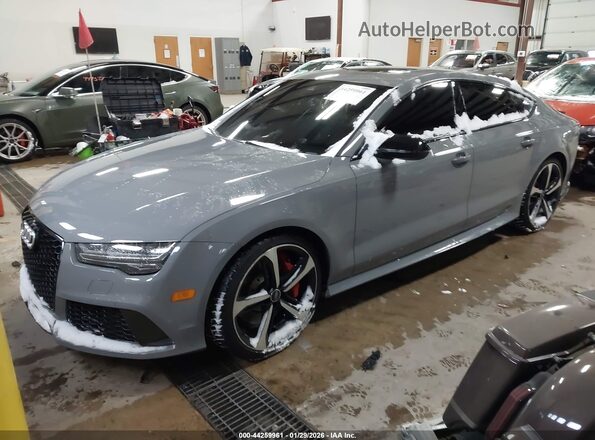 WUAW2AFC0GN900103 2016 AUDI RS7 Серый Передняя левая четверть