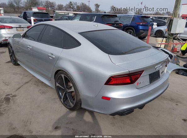 WUAW2AFC9GN903338 2016 AUDI RS7 Silver Tył lewy