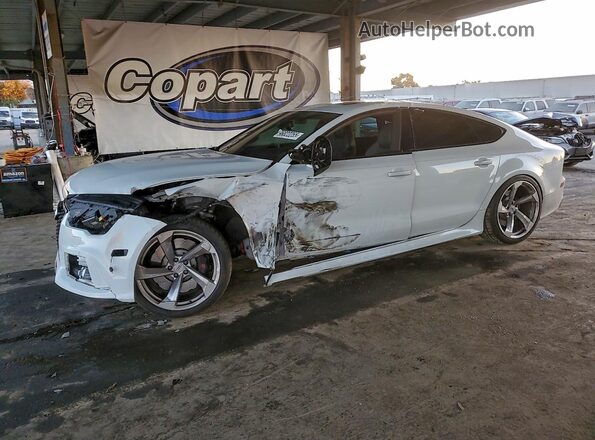 WUAW2AFCXGN902828 2016 AUDI RS7 Белый Передняя левая четверть