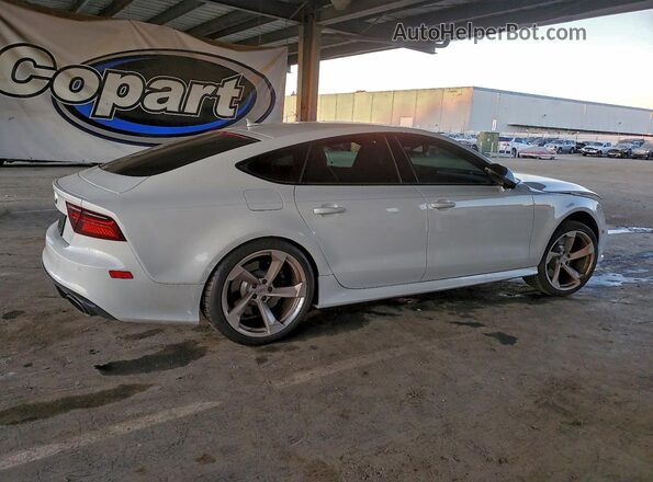 WUAW2AFCXGN902828 2016 AUDI RS7 Белый Задняя правая четверть
