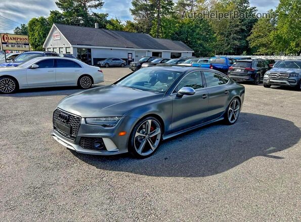 WUAW2BFC5GN902306 2016 AUDI RS7 Gray Tył lewy