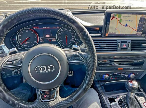 WUAW2BFC5GN902306 2016 AUDI RS7 Gray Widok wnętrza z przodu