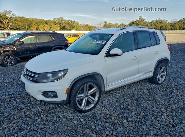 WVGAV7AX7GW090213 2016 VOLKSWAGEN TIGUAN Белый Передняя левая четверть