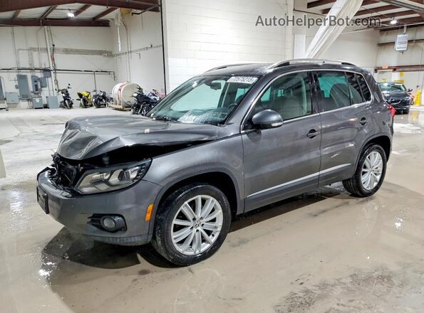 WVGBV7AX0GW532401 2016 VOLKSWAGEN TIGUAN Угольный Передняя левая четверть