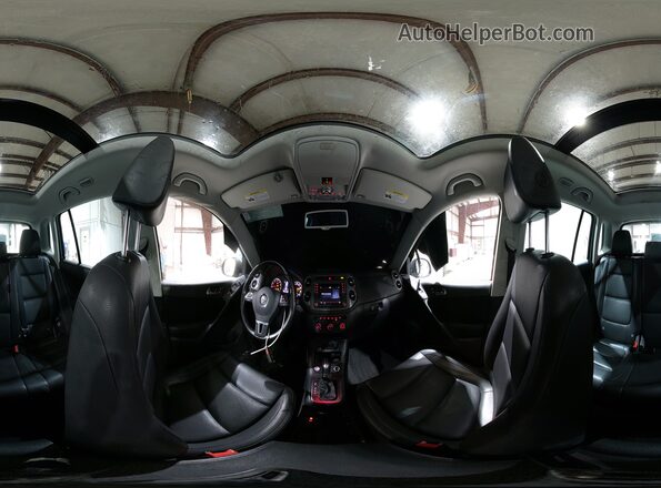 WVGBV7AX0GW532401 2016 VOLKSWAGEN TIGUAN Угольный Панорамный вид салона 360°