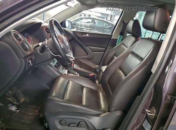 WVGBV7AX9GW534082 2016 VOLKSWAGEN TIGUAN Угольный Вид салона спереди