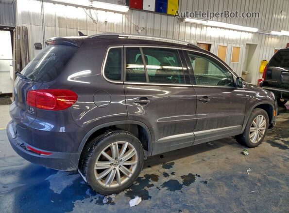 WVGBV7AX9GW534082 2016 VOLKSWAGEN TIGUAN Угольный Задняя правая четверть