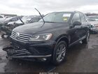 2016 Volkswagen Touareg Vr6 Lux Черный vin: WVGEF9BP3GD010023