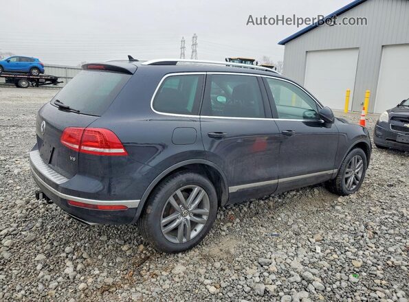 WVGEF9BP5GD001484 2016 VOLKSWAGEN TOUAREG Черный Задняя правая четверть