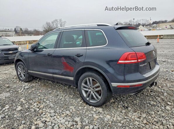 WVGEF9BP5GD001484 2016 VOLKSWAGEN TOUAREG Черный Задняя левая четверть