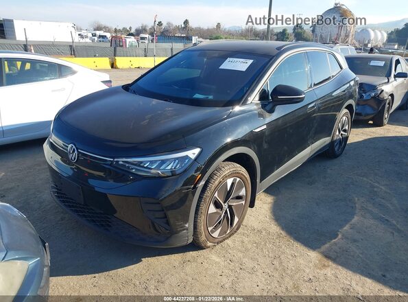 WVGJNPE28NP068873 2022 VOLKSWAGEN ID.4 Black Vista tres cuartos delantera izquierda