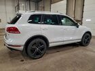 2017 Volkswagen Touareg Wolfsburg Белый vin: WVGRF7BP8HD006802