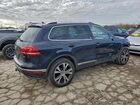 2017 Volkswagen Touareg Wolfsburg Синий vin: WVGRF7BPXHD000306