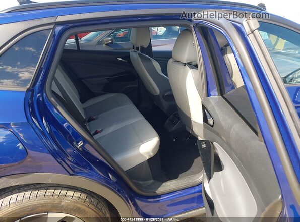 WVGTMPE22NP075183 2022 VOLKSWAGEN ID.4 Blue VIN կոդի պիտակի տեսք