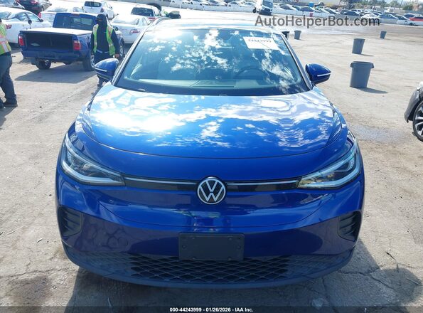 WVGTMPE22NP075183 2022 VOLKSWAGEN ID.4 Blue Սարքավորումների վահանակի տեսք