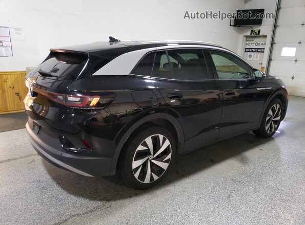 WVGUNPE21NP037414 2022 VOLKSWAGEN ID.4 Черный Задняя правая четверть