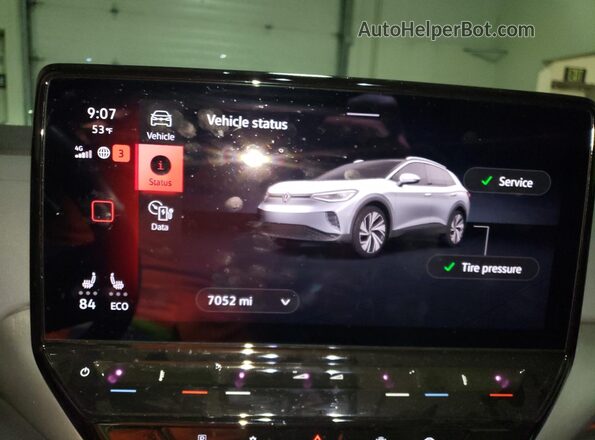 WVGUNPE21NP037414 2022 VOLKSWAGEN ID.4 Черный Вид щитка приборов